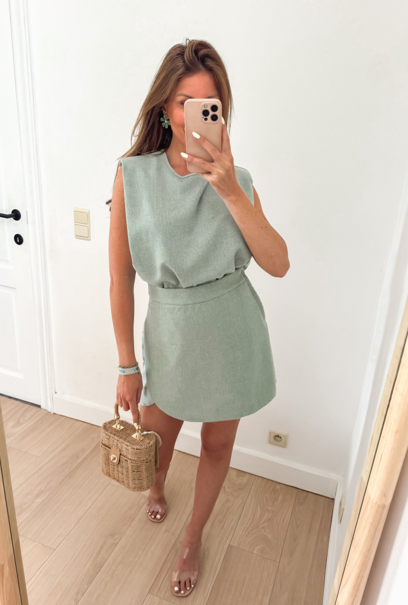 PRE ORDER Green Oliva Skort — S