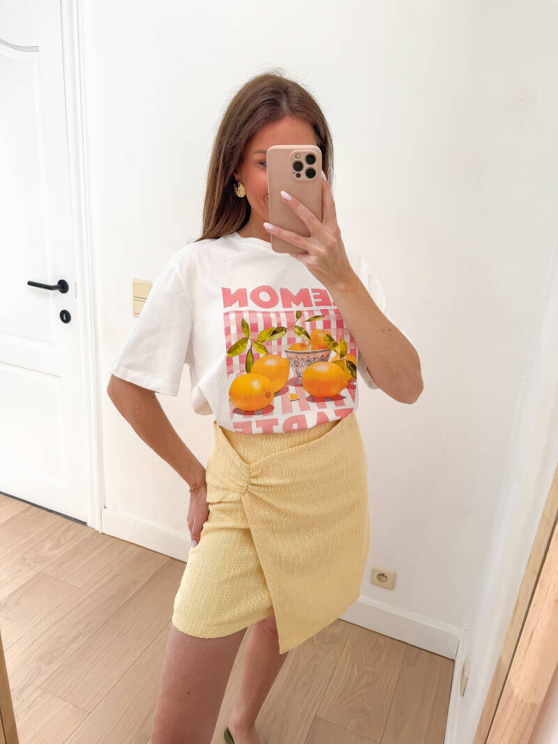 Honey Boucle Skirt — S