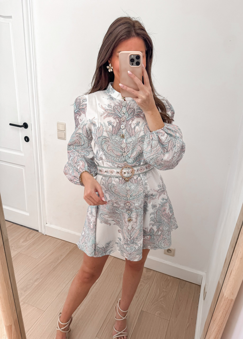 Mint Julia Diamant Dress — S