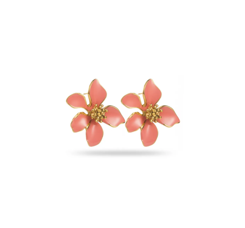 Rose Flower Earrings