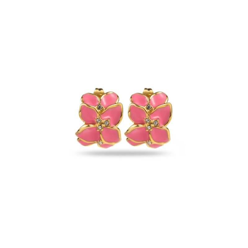 Pink Mini Diamant Earrings